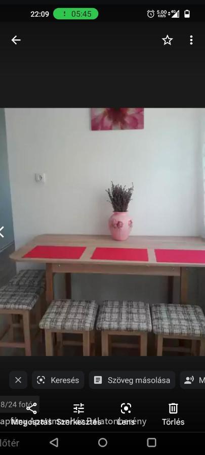 Napfeny Apartmanhaz Balatonberény Exterior foto